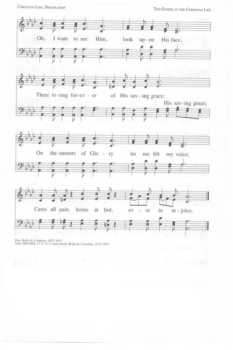 One Lord, One Faith, One Baptism: an African American ecumenical hymnal page 744