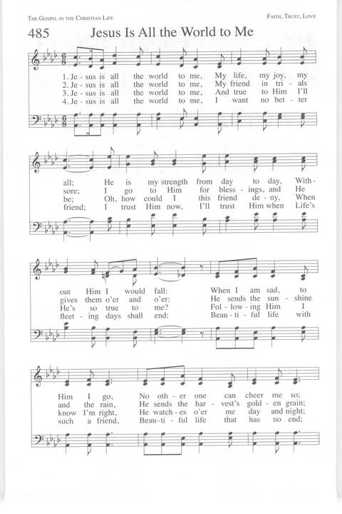 One Lord, One Faith, One Baptism: an African American ecumenical hymnal page 777
