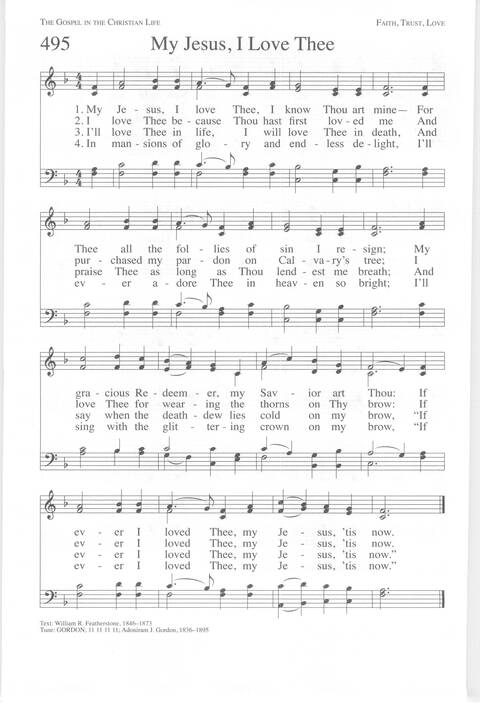 One Lord, One Faith, One Baptism: an African American ecumenical hymnal page 797