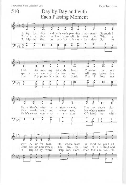 One Lord, One Faith, One Baptism: an African American ecumenical hymnal page 819