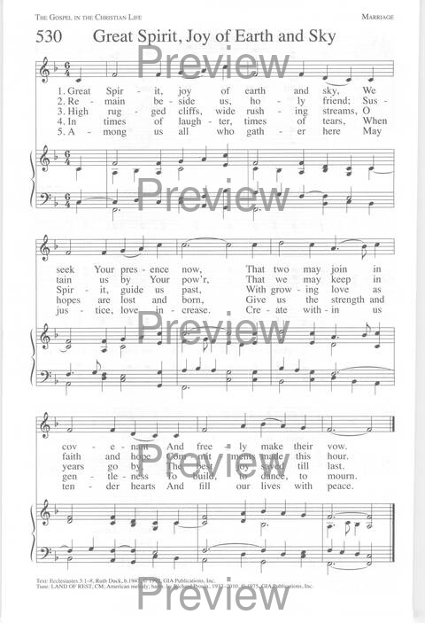One Lord, One Faith, One Baptism: an African American ecumenical hymnal page 849