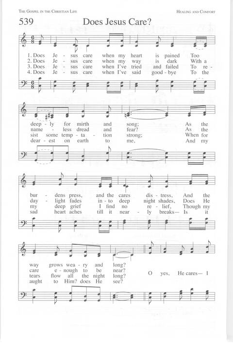 One Lord, One Faith, One Baptism: an African American ecumenical hymnal page 863