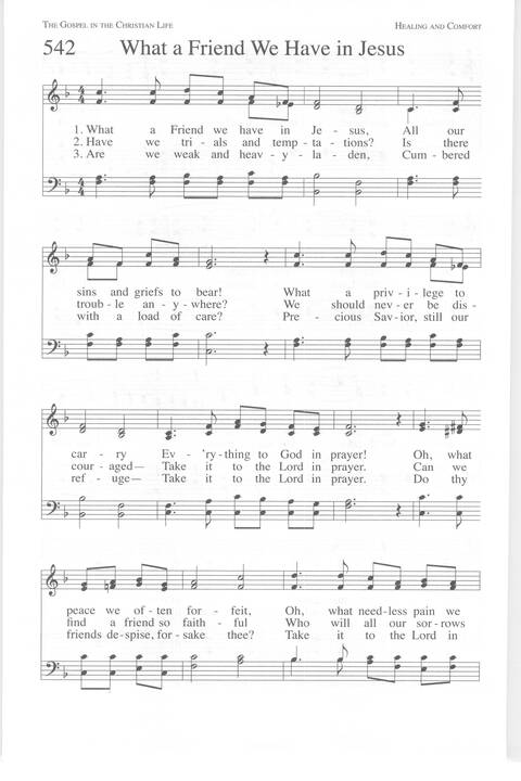 One Lord, One Faith, One Baptism: an African American ecumenical hymnal page 869