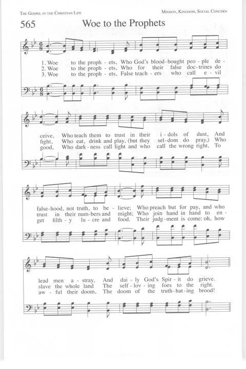 One Lord, One Faith, One Baptism: an African American ecumenical hymnal page 905