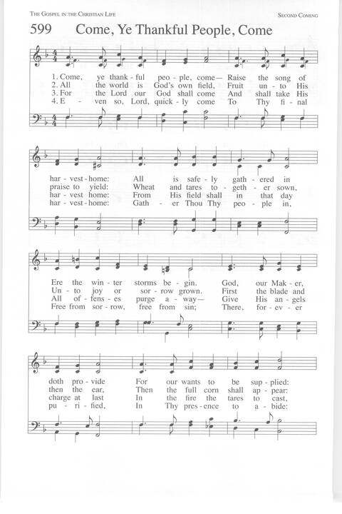 One Lord, One Faith, One Baptism: an African American ecumenical hymnal page 957