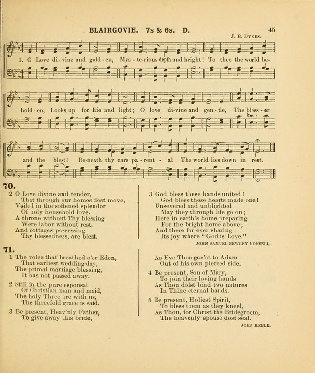 Our New Hymnal page 45