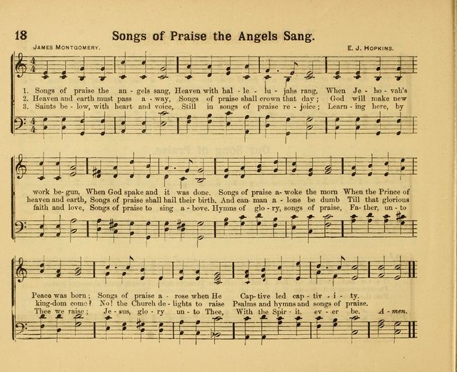Our Song Book: a collection of songs selected and edited expressly for the Sunday School of the First Baptist Peddie Memorial Church, Newark, N. J. page 17