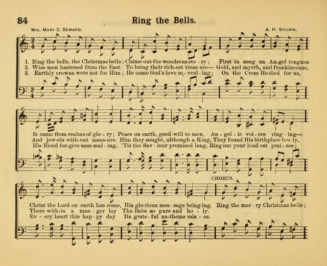 Our Song Book: a collection of songs selected and edited expressly for the Sunday School of the First Baptist Peddie Memorial Church, Newark, N. J. page 83