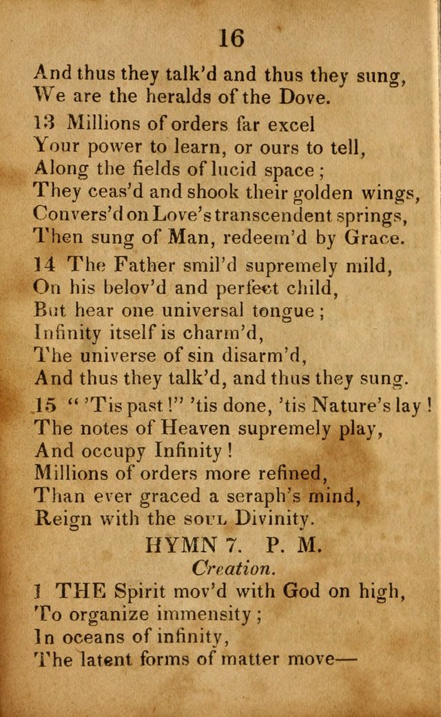 Original and Select Hymns, and Sacred Pindoric Odes., few of which have ever been published (1st. ed.) page 16