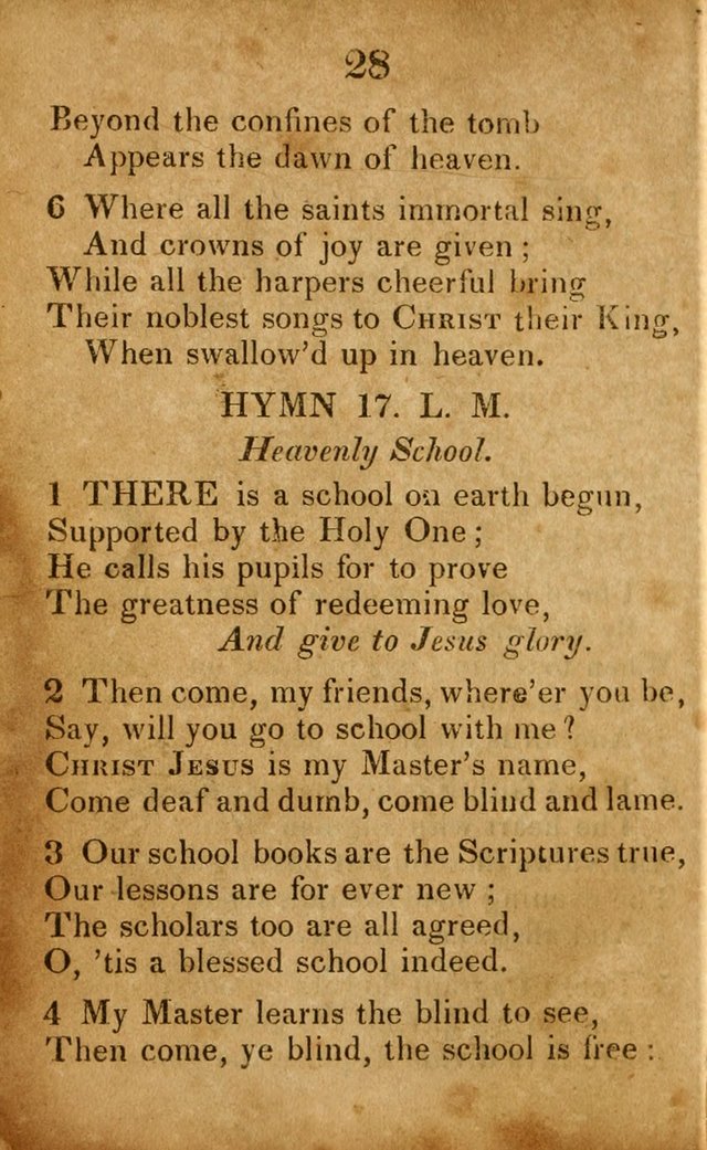 Original and Select Hymns, and Sacred Pindoric Odes., few of which have ever been published (1st. ed.) page 28