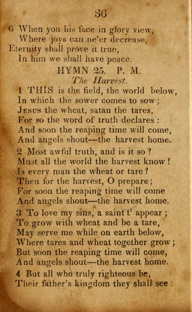 Original and Select Hymns, and Sacred Pindoric Odes., few of which have ever been published (1st. ed.) page 36