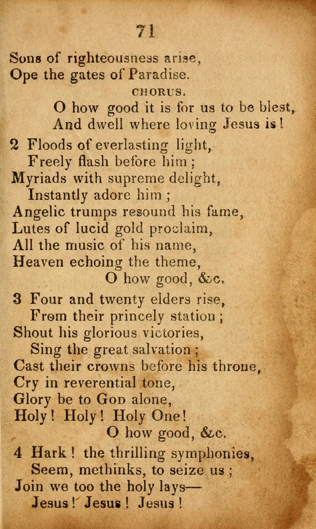 Original and Select Hymns, and Sacred Pindoric Odes., few of which have ever been published (1st. ed.) page 73