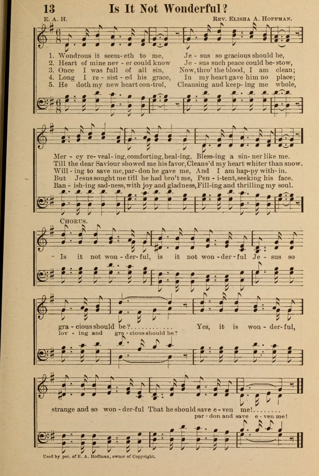 The Old Story in Song page 13