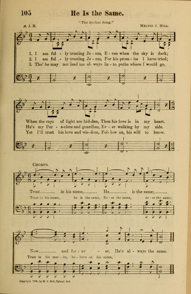 The Old Story in Song Number Two page 105