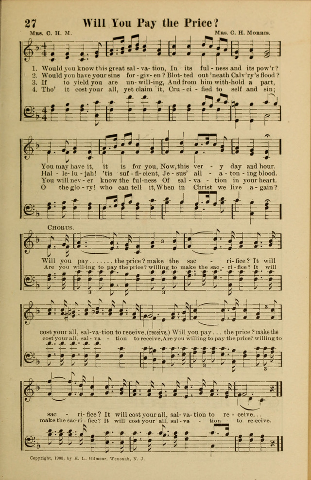 The Old Story in Song Number Two page 27