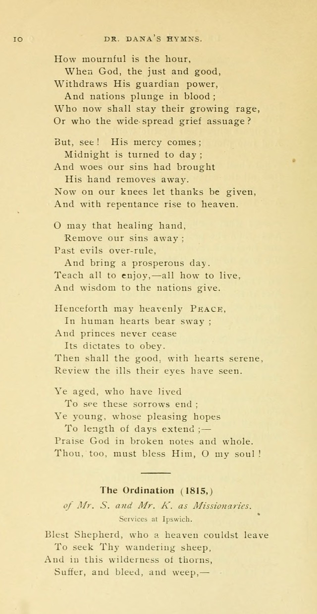 Occasional and Textual Hymns: by the Rev. Joseph Dana, D.D. Pastor of the South Church and Society 1765--1827 page 17