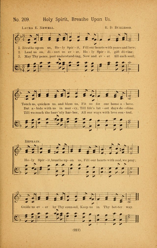 Onward and Upward No. 2: a collection of gospel songs and hymns for Sunday-schools, Endeavor societies, Epworth leagues, devotional meetings, chapel exercises, revivals, etc. page 101