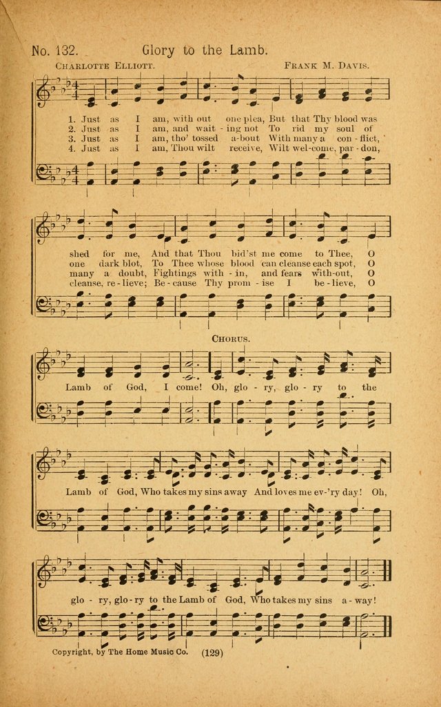 Onward and Upward No. 2: a collection of gospel songs and hymns for Sunday-schools, Endeavor societies, Epworth leagues, devotional meetings, chapel exercises, revivals, etc. page 19