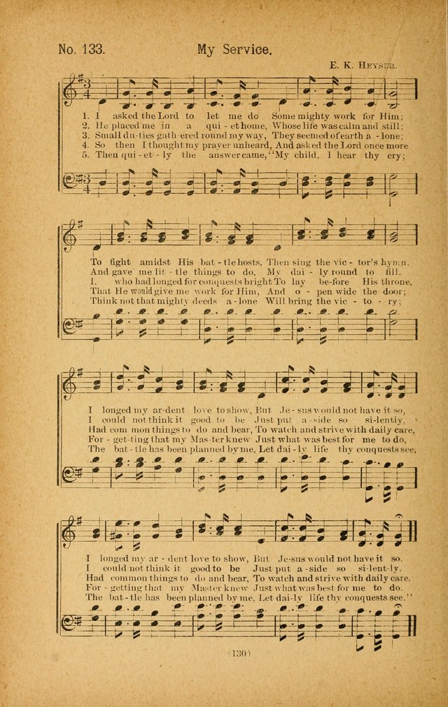 Onward and Upward No. 2: a collection of gospel songs and hymns for Sunday-schools, Endeavor societies, Epworth leagues, devotional meetings, chapel exercises, revivals, etc. page 20