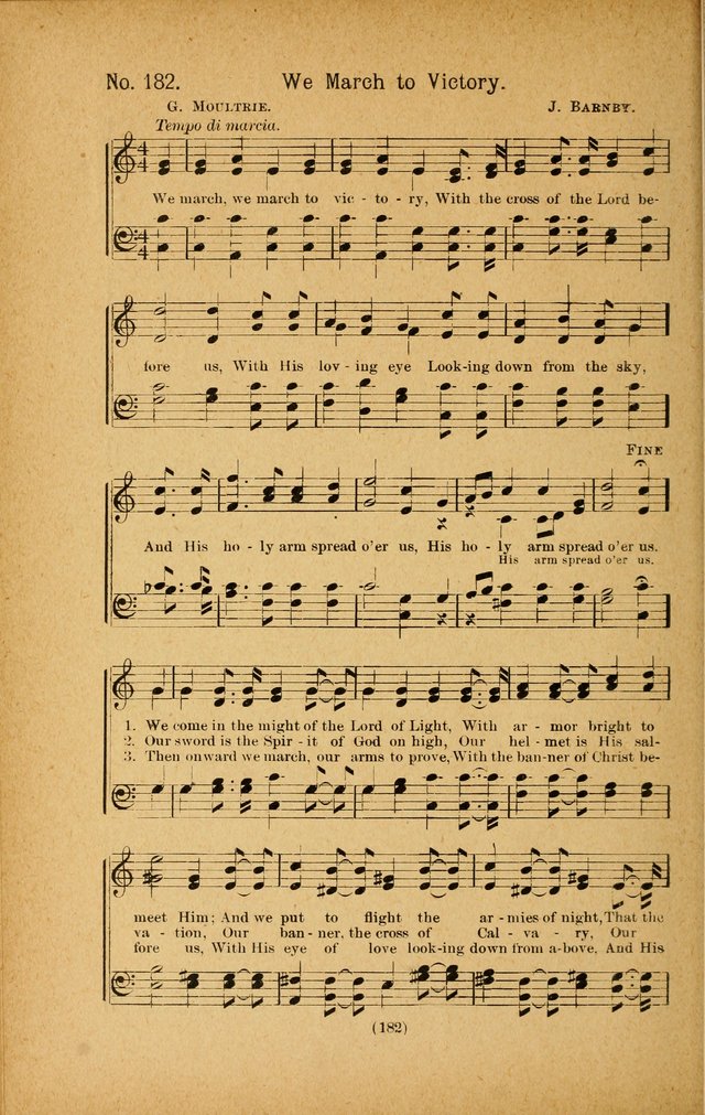 Onward and Upward No. 2: a collection of gospel songs and hymns for Sunday-schools, Endeavor societies, Epworth leagues, devotional meetings, chapel exercises, revivals, etc. page 72