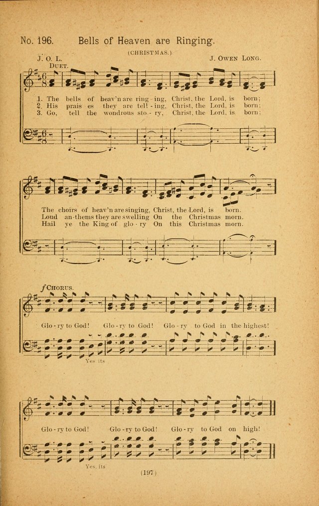 Onward and Upward No. 2: a collection of gospel songs and hymns for Sunday-schools, Endeavor societies, Epworth leagues, devotional meetings, chapel exercises, revivals, etc. page 87