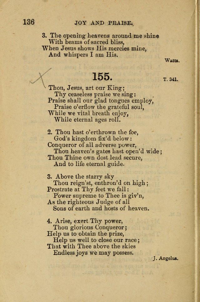 Offices of Worship and Hymns: principally for use in schools. with an appendix of tunes (2nd and rev. ed.) page 136