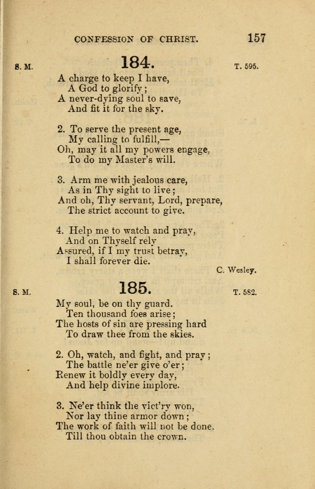 Offices of Worship and Hymns: principally for use in schools. with an appendix of tunes (2nd and rev. ed.) page 157