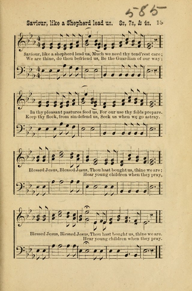 Offices of Worship and Hymns: principally for use in schools. with an appendix of tunes (2nd and rev. ed.) page 297