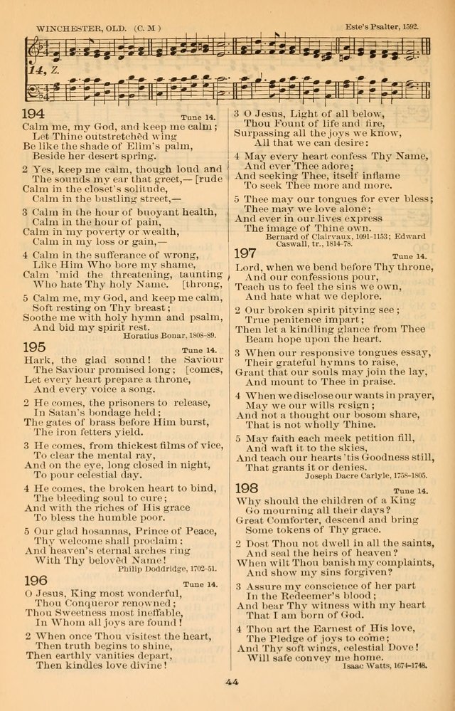Offices of Worship and Hymns: with tunes, 3rd ed., revised and enlarged page 115