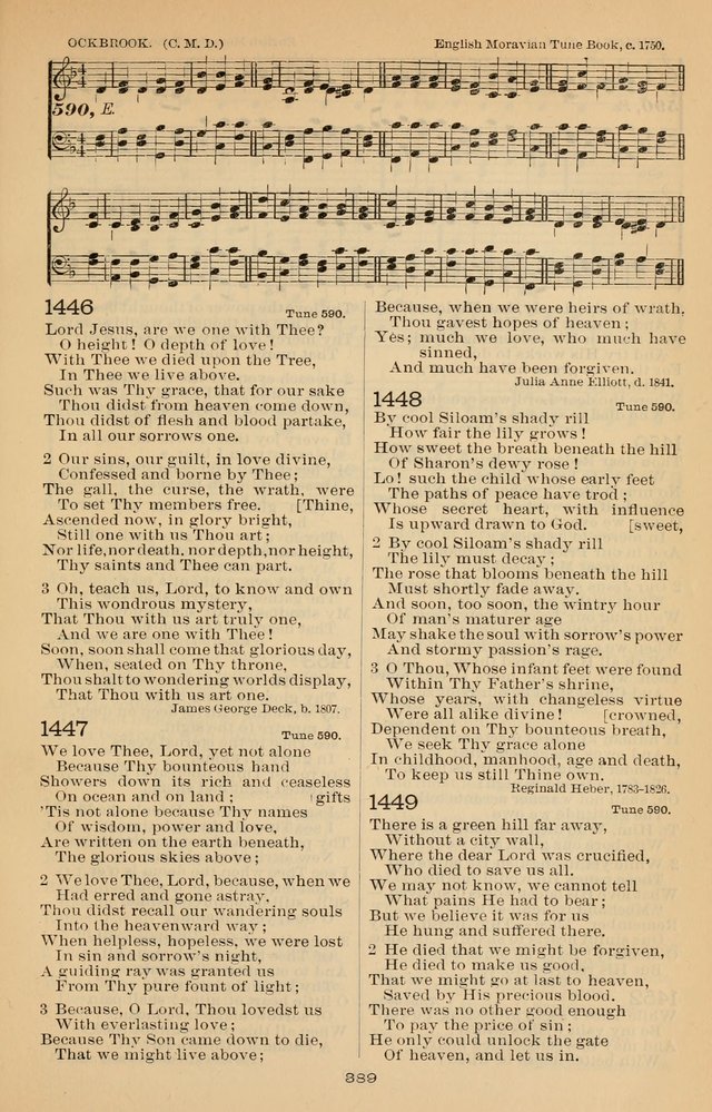 Offices of Worship and Hymns: with tunes, 3rd ed., revised and enlarged page 462
