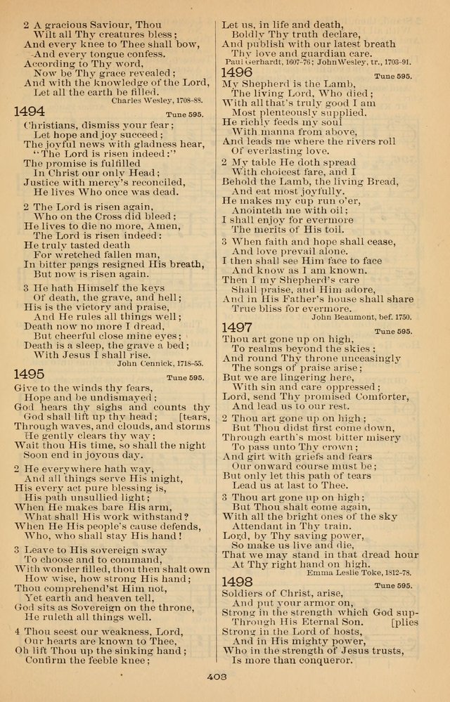 Offices of Worship and Hymns: with tunes, 3rd ed., revised and enlarged page 476