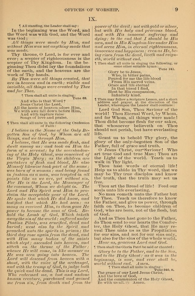Offices of Worship and Hymns: with tunes, 3rd ed., revised and enlarged page 48