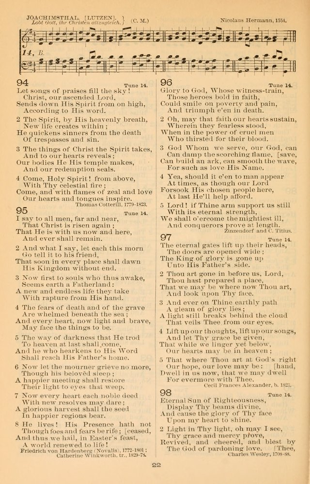 Offices of Worship and Hymns: with tunes, 3rd ed., revised and enlarged page 93