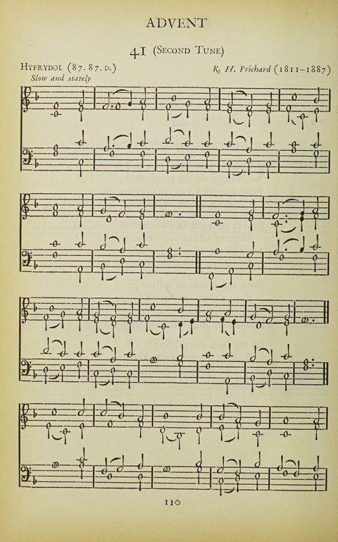 The Oxford Hymn Book page 109