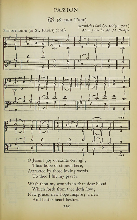 The Oxford Hymn Book page 222