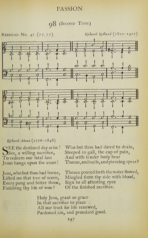 The Oxford Hymn Book page 246