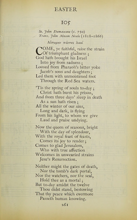 The Oxford Hymn Book page 260