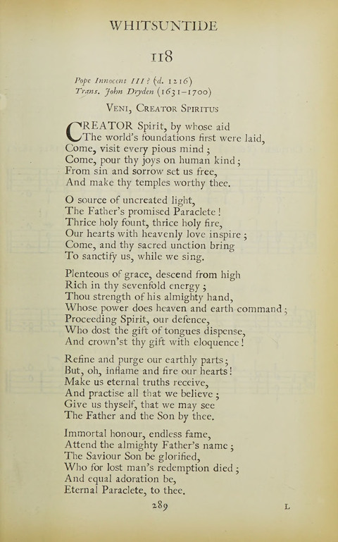 The Oxford Hymn Book page 288