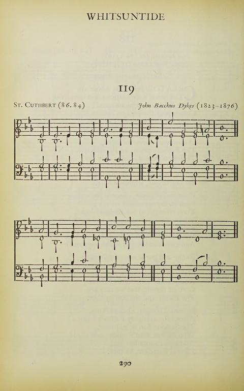 The Oxford Hymn Book page 289