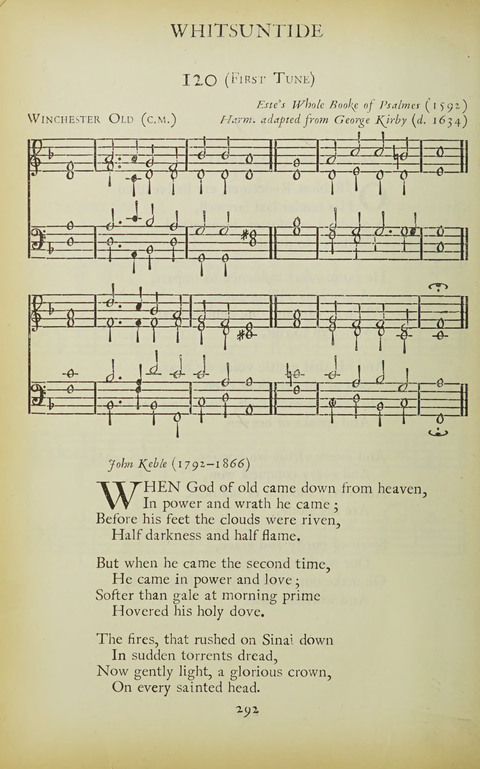 The Oxford Hymn Book page 291