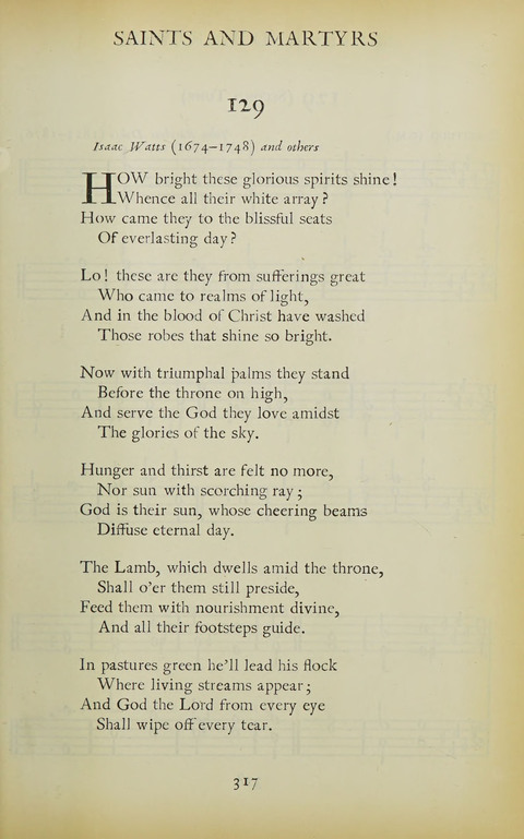 The Oxford Hymn Book page 316