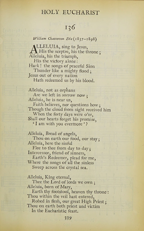The Oxford Hymn Book page 338