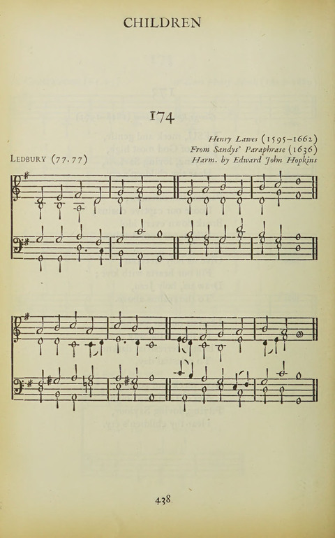 The Oxford Hymn Book page 437