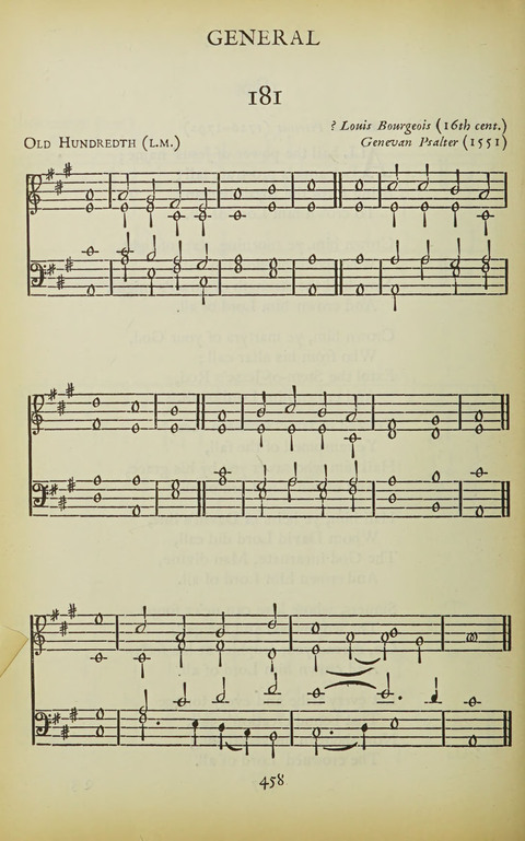 The Oxford Hymn Book page 457