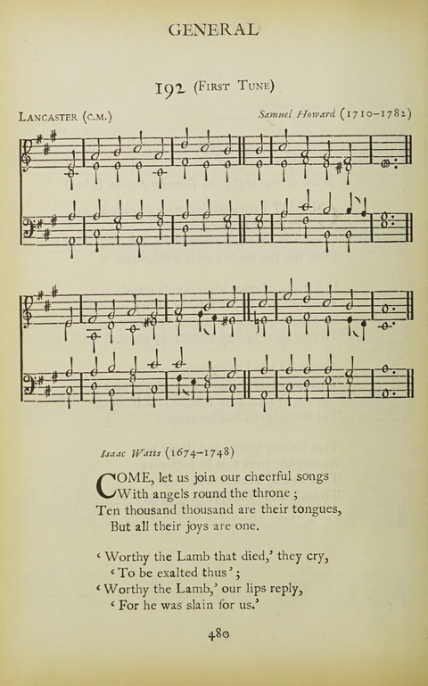 The Oxford Hymn Book page 479