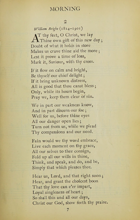 The Oxford Hymn Book page 6