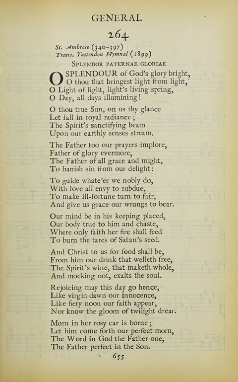 The Oxford Hymn Book page 654