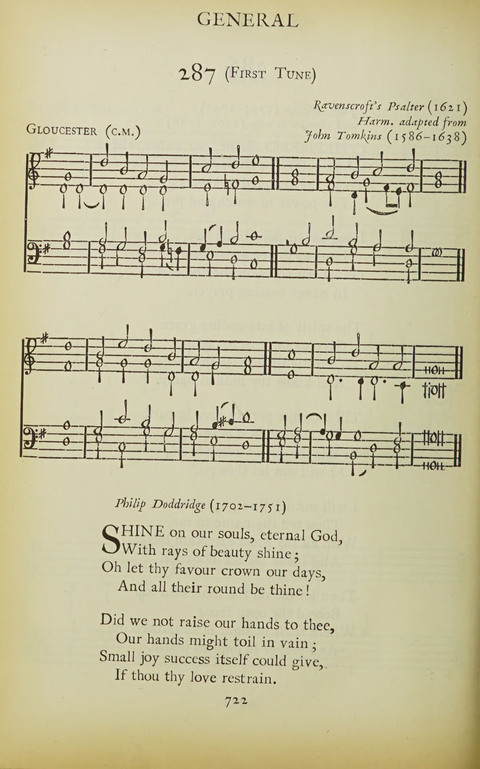 The Oxford Hymn Book page 721
