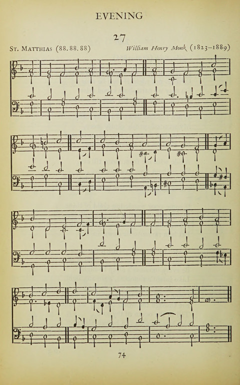 The Oxford Hymn Book page 73