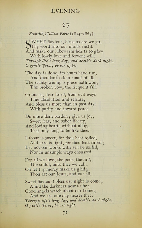 The Oxford Hymn Book page 74